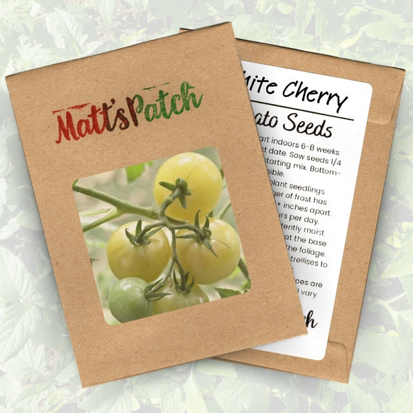 White Cherry Tomato Seeds (25 Seeds)