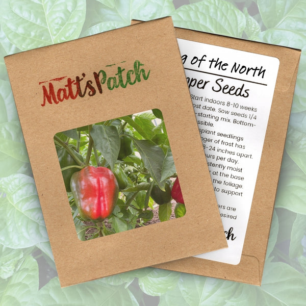 King of the North Bell Pepper Seeds (15 Seeds)