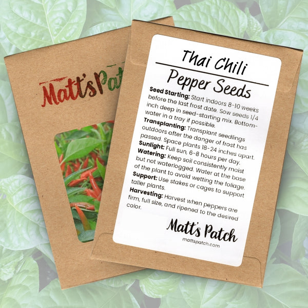 Thai Chili Pepper Seeds (15 Seeds)