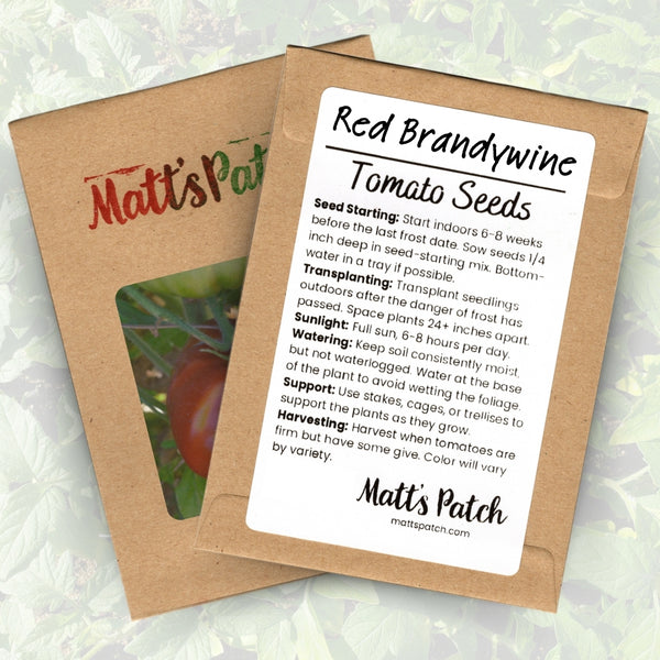 Red Brandywine Tomato Seeds (25 Seeds)