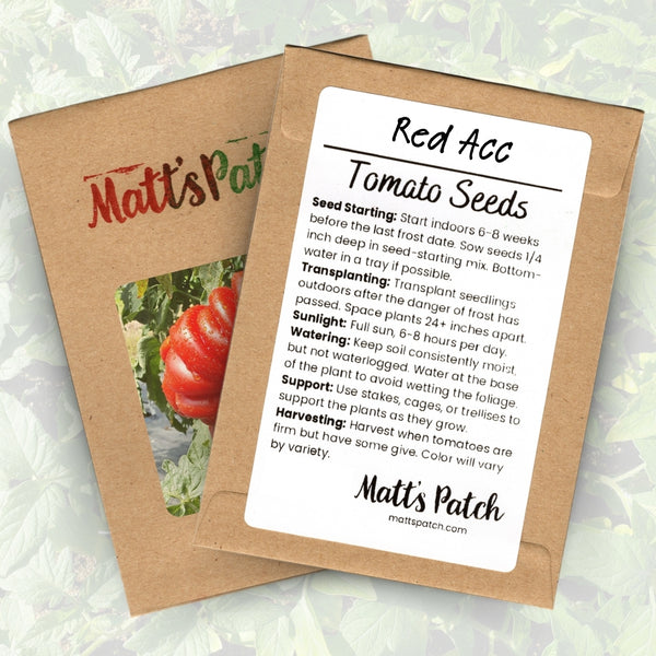 Red Accordion Tomato Seeds (15 Seeds)