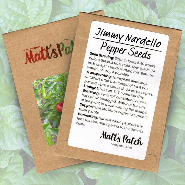 Jimmy Nardello Pepper Seeds (15 Seeds)