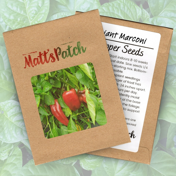 Giant Marconi Pepper Seeds (15 Seeds)