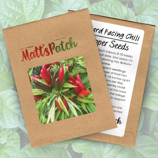 Upward Facing Chili Pepper Seeds (15 Seeds)