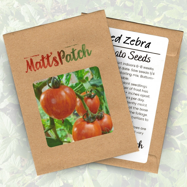 Red Zebra Tomato Seeds (25 Seeds)