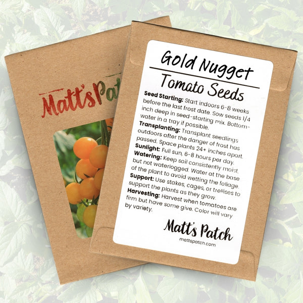 Gold Nugget Tomato Seeds (25 Seeds)