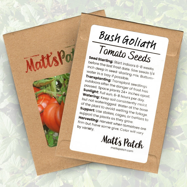 Bush Goliath Tomato Seeds (25 Seeds)