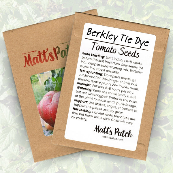 Berkley Tie Dye Tomato Seeds (25 Seeds)