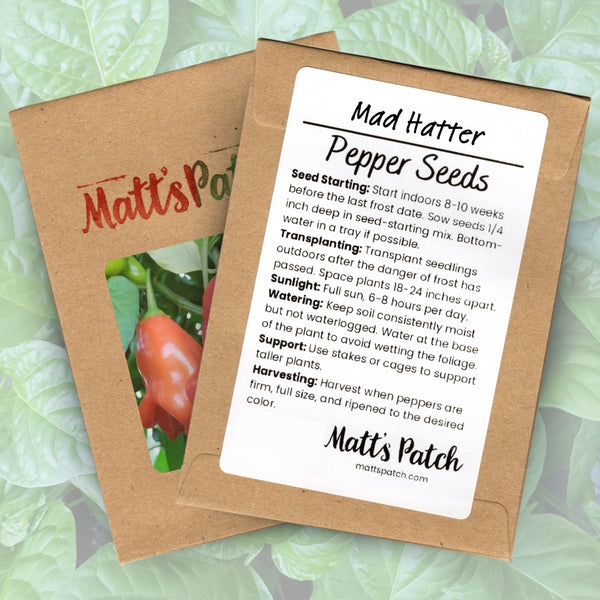 Mad Hatter Pepper Seeds (15 Seeds)