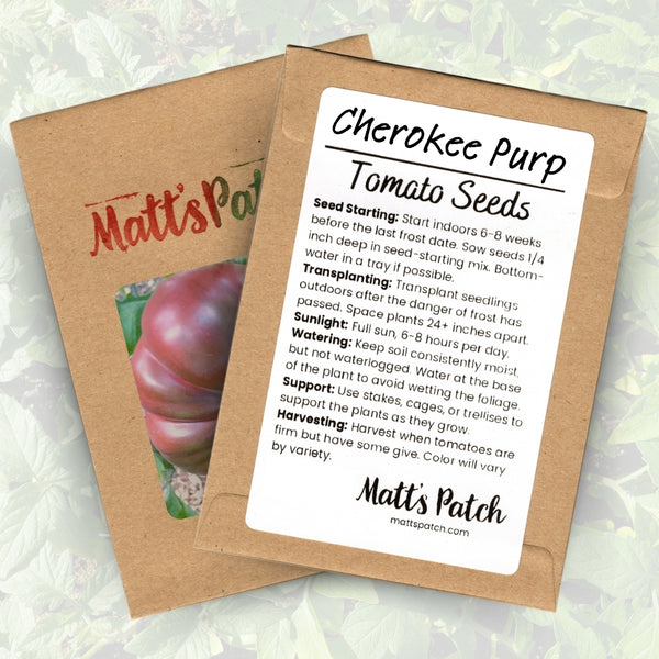 Cherokee Purple Tomato Seeds (25 Seeds)