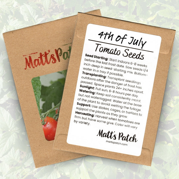 Fourth of July Tomato Seeds (25 Seeds)