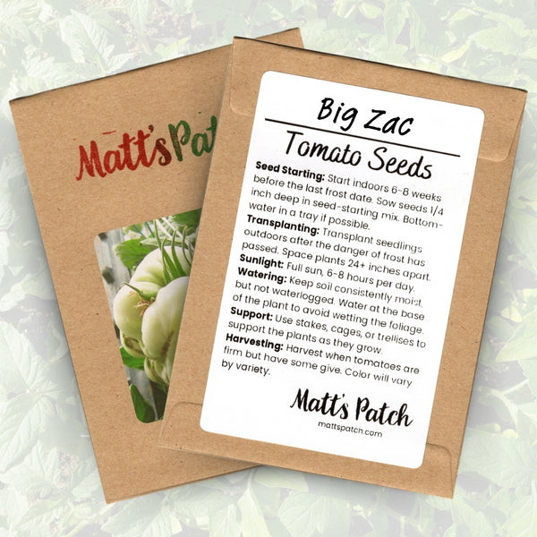 Big Zac Tomato Seeds (25 Seeds)