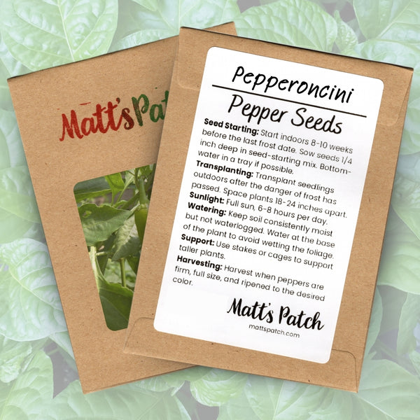 Pepperoncini Pepper Seeds (15 Seeds)