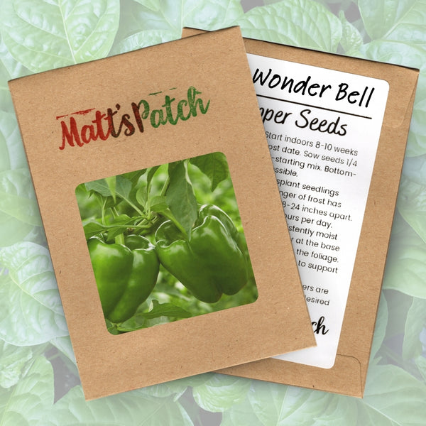 California Wonder Bell Pepper Seeds (25 Seeds)