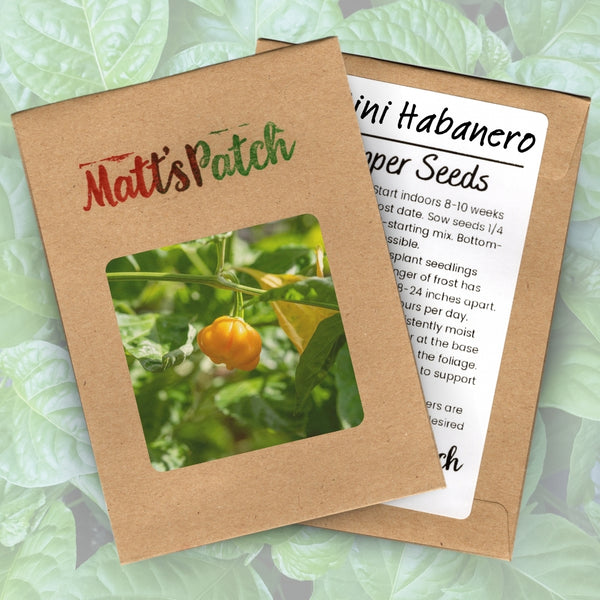 Yellow Mini Cherry Habanero Seeds (25 Seeds)