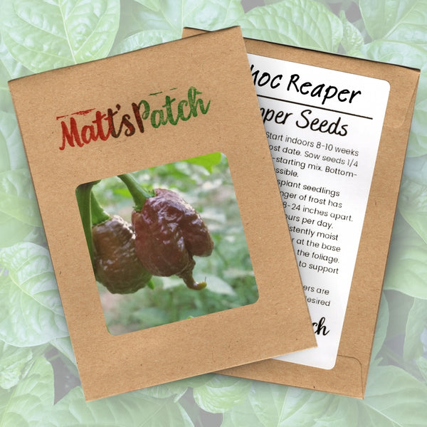 Chocolate Reaper Pepper Seeds (15 Seeds)