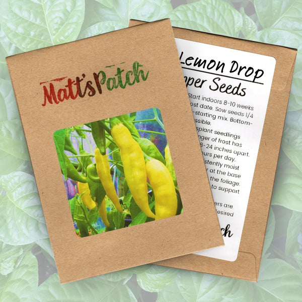 Aji Lemon Drop Pepper Seeds (15 Seeds)