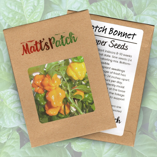 Jamaican Scotch Bonnet Pepper Seeds (15 Seeds)