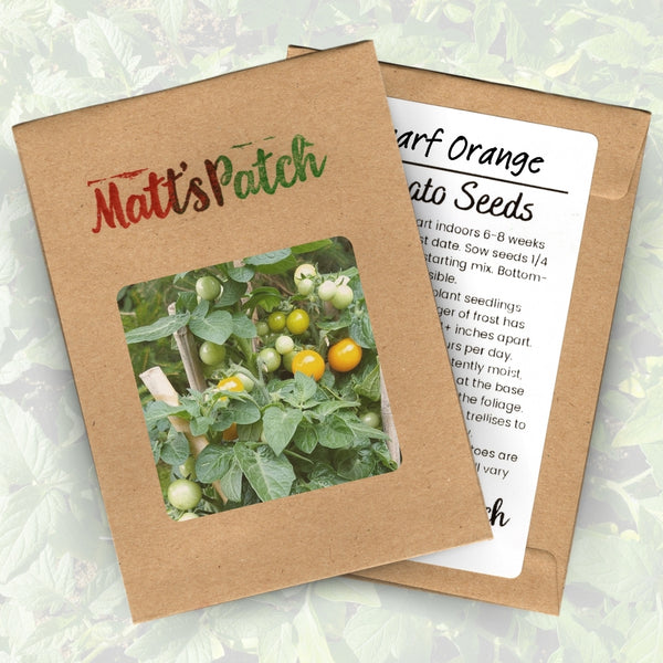 Dwarf Orange Tomato Seeds (15 Seeds)