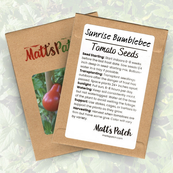 Sunrise Bumblebee Tomato Seeds (25 Seeds)