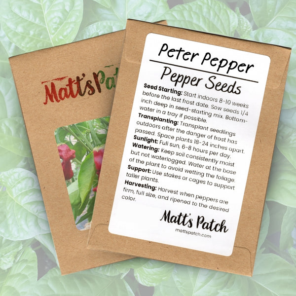 Peter Pepper Pepper Seeds (15 Seeds)