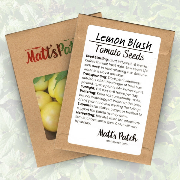 Lemon Blush Tomato Seeds (25 Seeds)