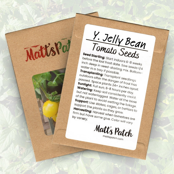 Yellow Jelly Bean Tomato Seeds (25 Seeds)