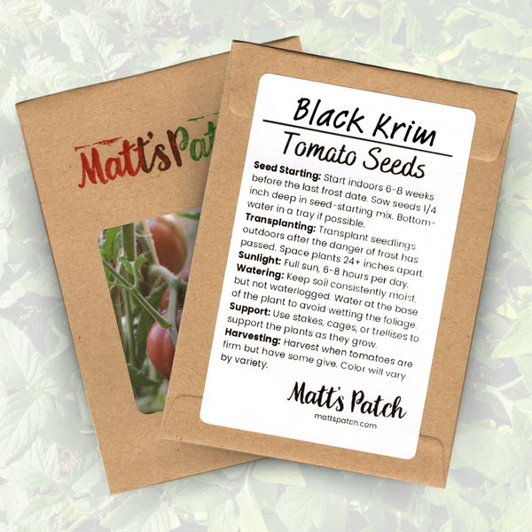 Black Krim Tomato Seeds (25 Seeds)