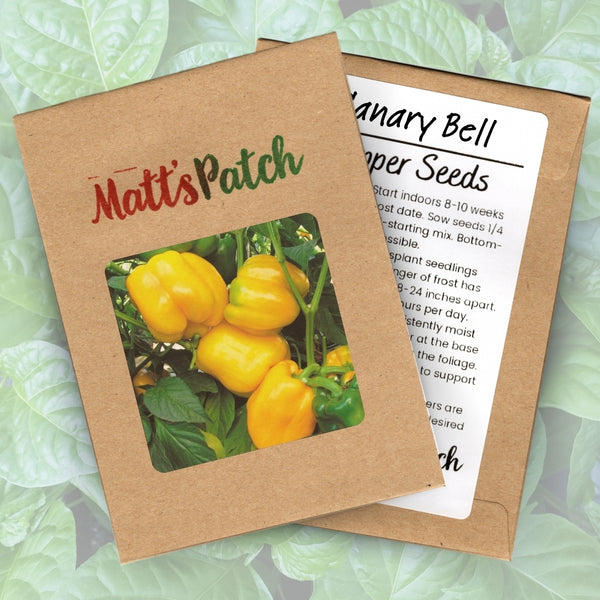 Canary Bell Pepper (15 Seeds)