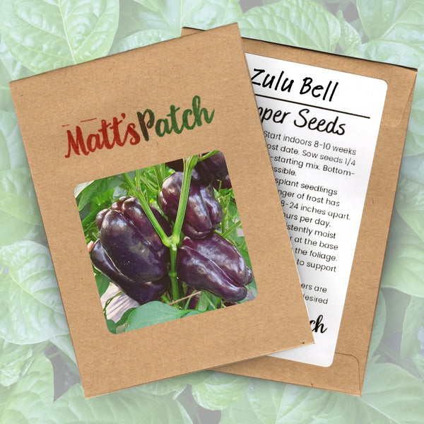 Zulu Bell Pepper (15 Seeds)