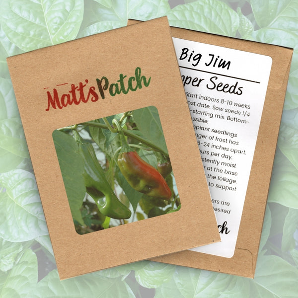 Big Jim Pepper Seeds (15 Seeds)