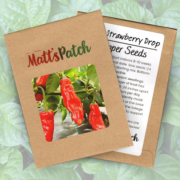 Aji Strawberry Drop Pepper Seeds (15 Seeds)