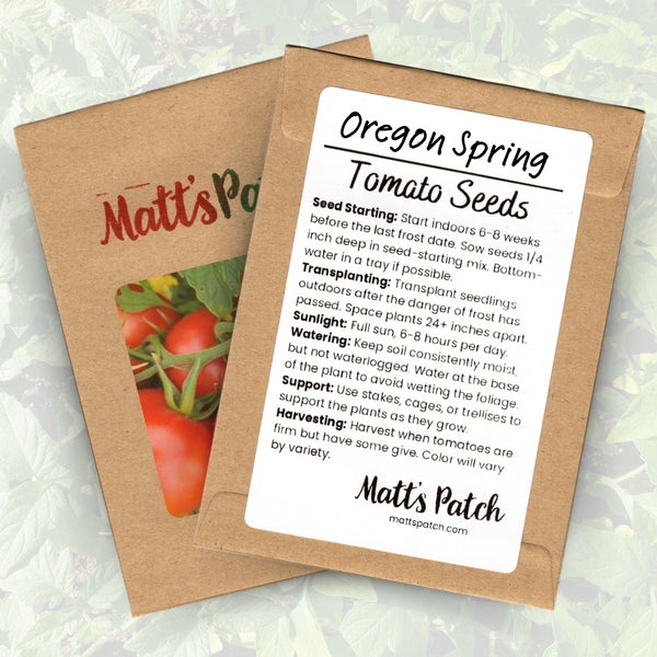 Oregon Spring Tomato Seeds (25 Seeds)