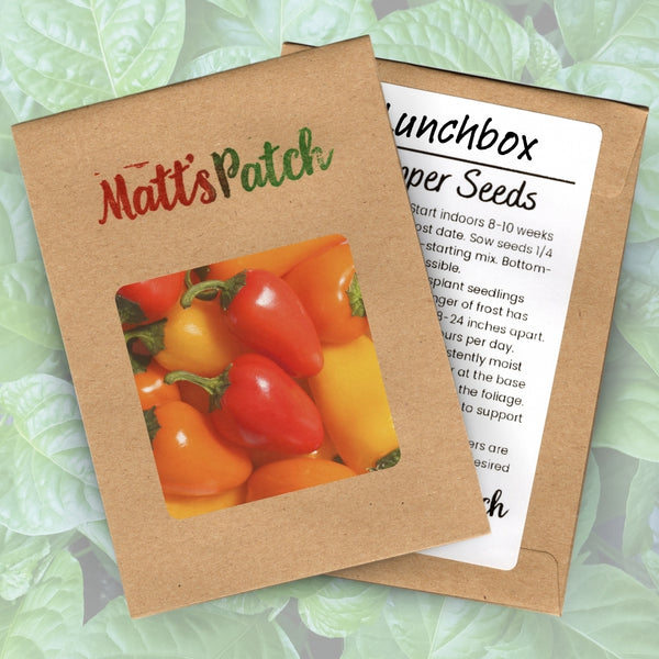 Lunchbox Pepper Seeds (15 Seeds)