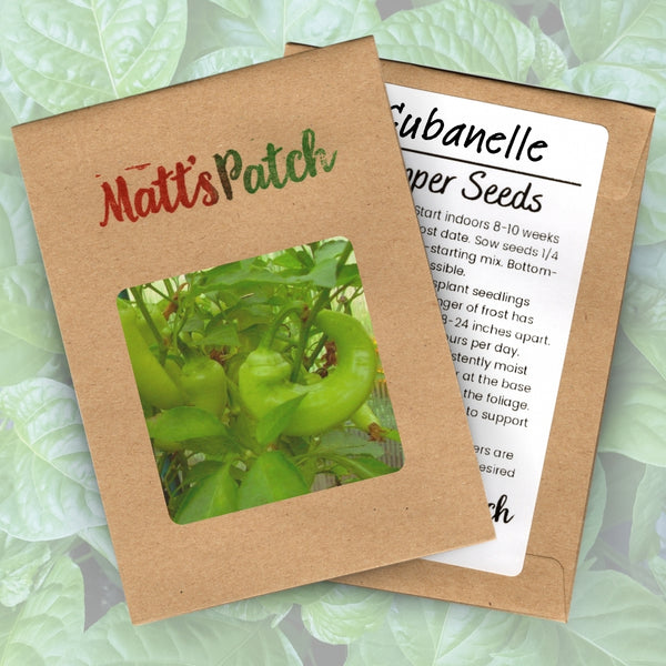 Cubanelle Pepper Seeds (15 Seeds)