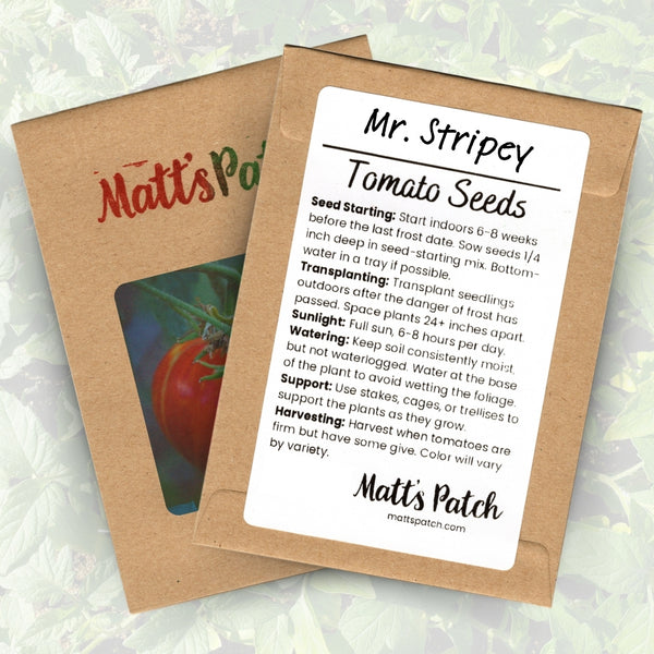 Mr. Stripey Tomato Seeds (25 Seeds)