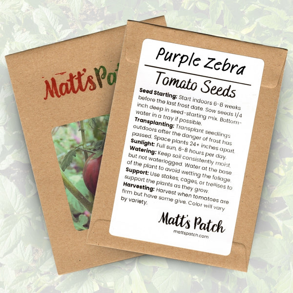 Purple Zebra Tomato Seeds (25 Seeds)