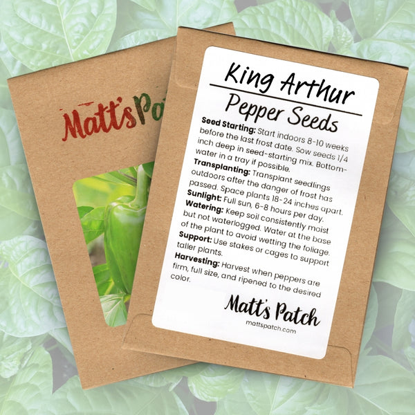 King Arthur Pepper Seeds (15 Seeds)