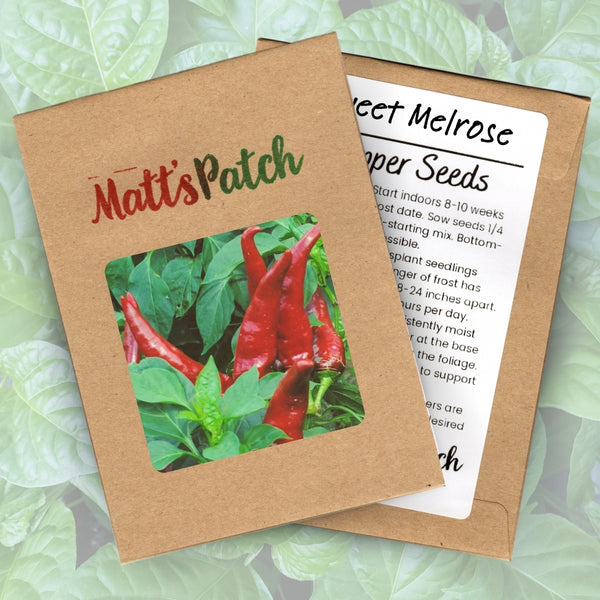 Sweet Melrose Pepper Seeds (15 Seeds)